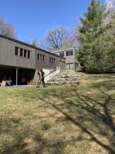 MENDOTA HEIGHTS MID CENTRY WOODLAND EDGE Before Sculpture 1