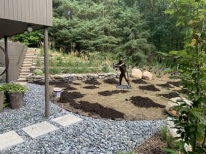 MENDOTA HEIGHTS MID CENTRY WOODLAND EDGE Install Baseball Dimond 1